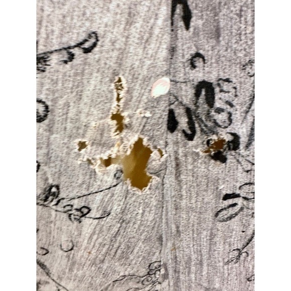 1950s VTG Philmont Sportswear of Miami Grey/Pink Floral Circle Skirt Set M/L - Picture 8 of 15